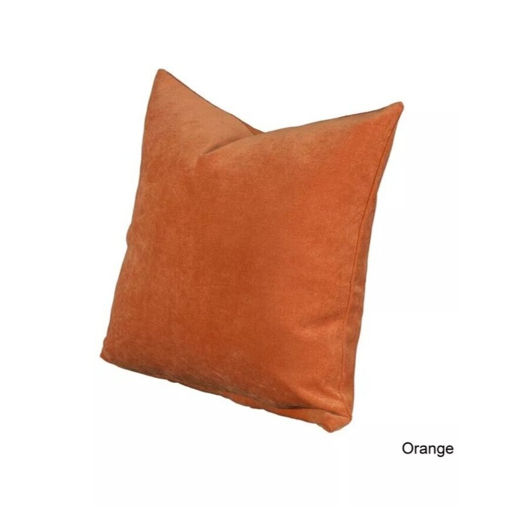 SISCOVERS Padma Decorative Pillow, 20”x20”, Orange